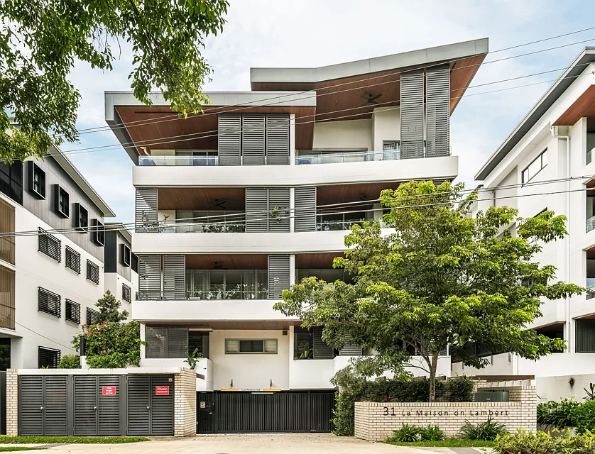 1/31 Lambert Road, Indooroopilly, Brisbane Western Region, 3房, 2浴, Unit
