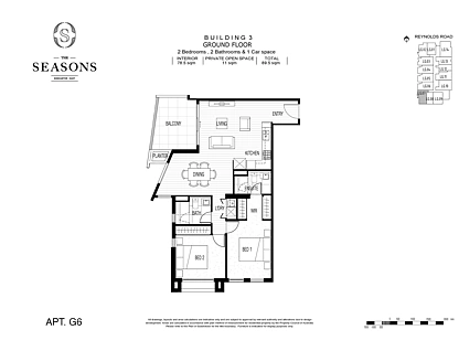 G6/190 Reynolds Road, Doncaster East, Inner East Melbourne, 2 Bedrooms, 2 Bathrooms, Apartment