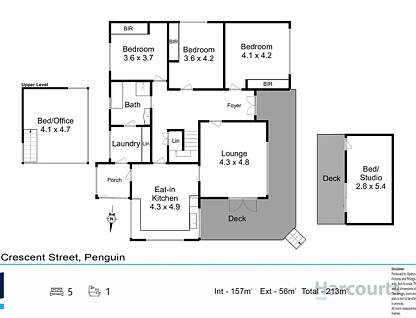 21 Crescent Street, Penguin, West and North West, 3 ਕਮਰੇ, 1 ਬਾਥਰੂਮ, House