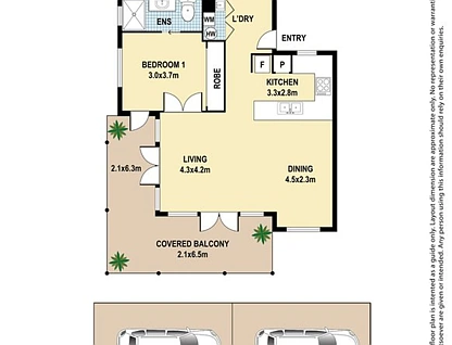 47/179 Weyba Road, Noosaville, Sunshine Coast, 2 ห้องนอน, 2 ห้องน้ำ, Apartment