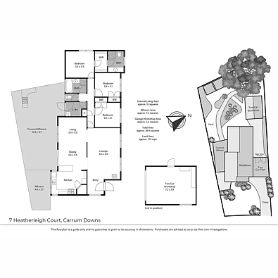 ਮੰਜ਼ਿਲ ਦੀ ਯੋਜਨਾ - 7 Heatherleigh Court, Carrum Downs, VIC 3201