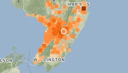 早晨闹钟模式启动，新西兰北岛南部凌晨发生4.8级地震