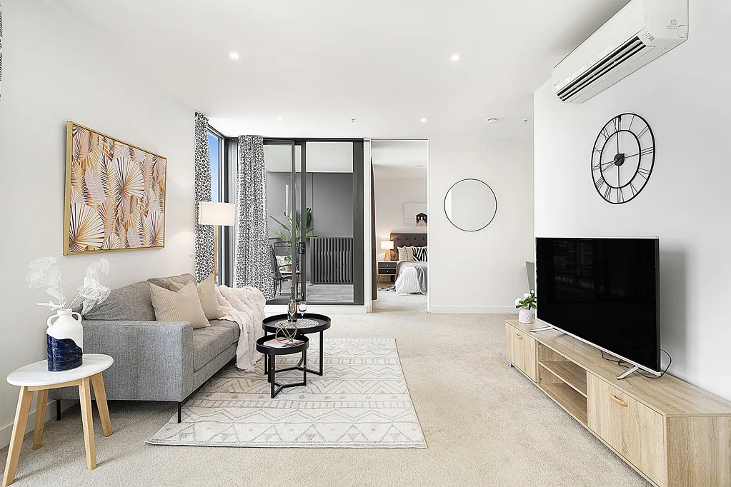 North Ryde 1 Slaapkamer Elegant One Bedroom + Study Apartment in Prime North Ryde Location