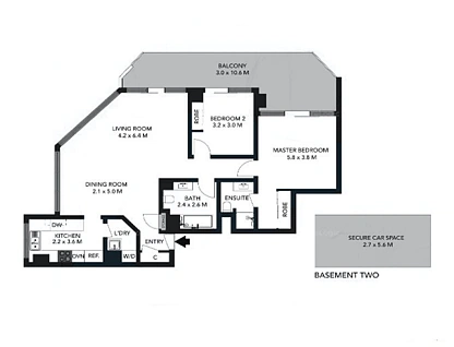 54/2916 Gold Coast Highway, Surfers Paradise, Gold Coast, 2 غرف, 2 حمامات, Unit