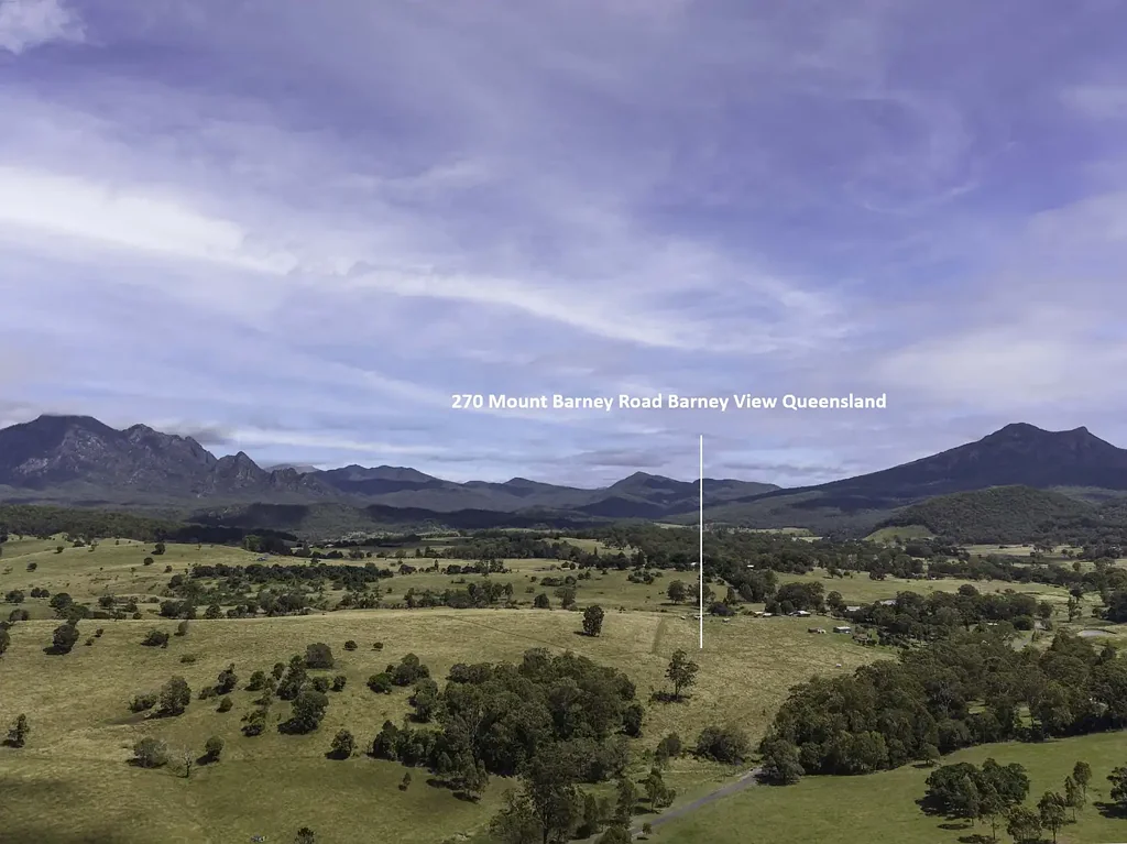 Barney View Stunning 75 Acres with Cottage Mount Barney