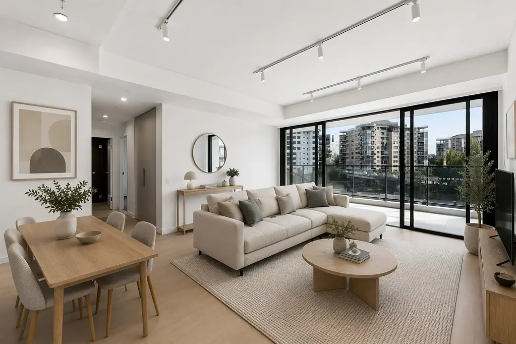 Brand New Two Bedroom with Carspace Next to St. Leonard's Station