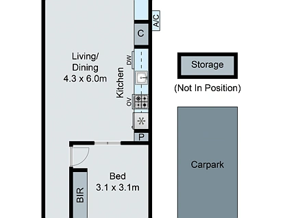 107/24 Becket Avenue, Bentleigh East, Bayside, 1房, 1浴, Apartment