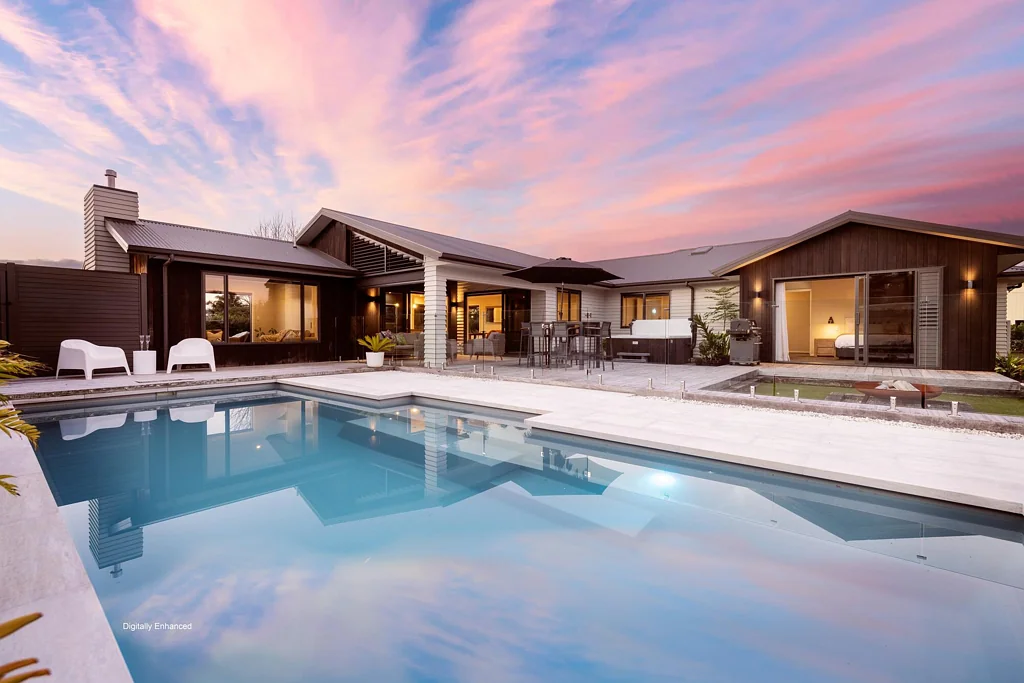 Papamoa 4Zimmer Lifestyle home, studio and serious garaging