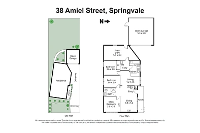 38 Amiel Street, Springvale, VIC 3171, 3 Bedrooms, 1 Bathrooms, House