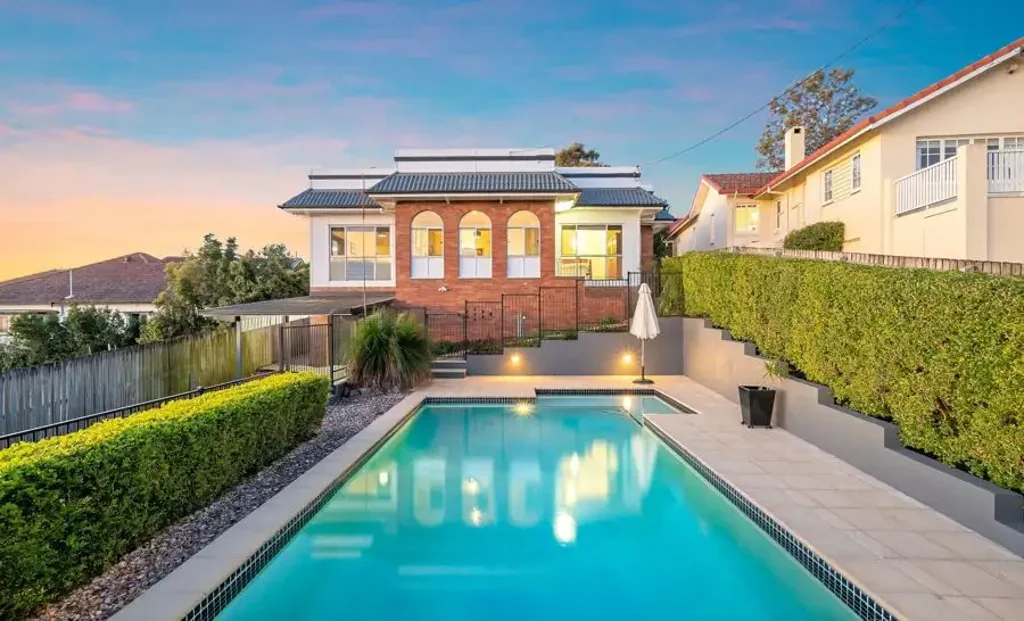 Elevated executive home