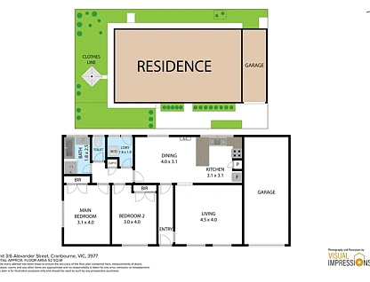 3/6 Alexander Street, Cranbourne, South East Melbourne, 2 ห้องนอน, 1 ห้องน้ำ, Unit