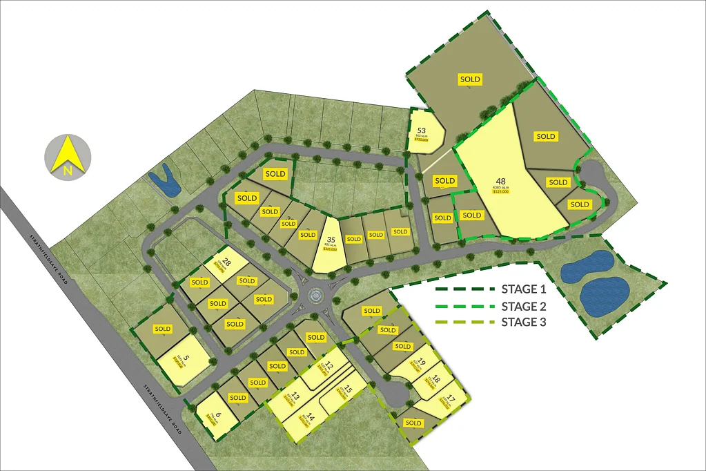Strathfieldsaye Stage 1 titled - Stage 2 under construction - Stage 3 just released!
