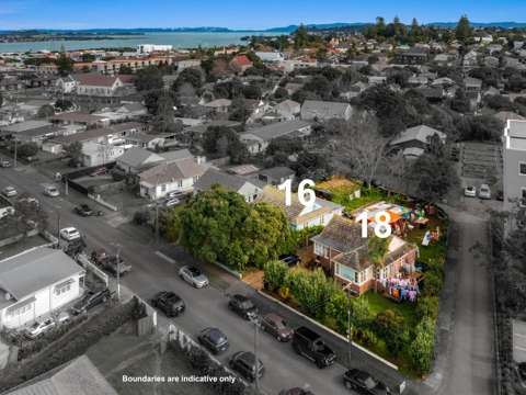 Onehunga 7房  1,284M² FLAT CORNER SITE IN THAB ZONE