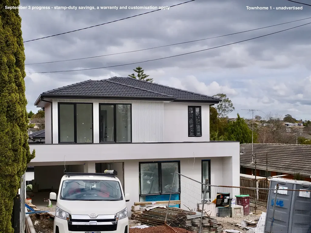 Templestowe Lower 4ห้องนอน Lux ‘Mimosa’ townhomes by late spring 2025 - stamp-duty savings and input into finishes apply