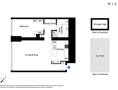 3509/1 Freshwater Place, Southbank, Melbourne CBD, 1房, 1浴, Apartment