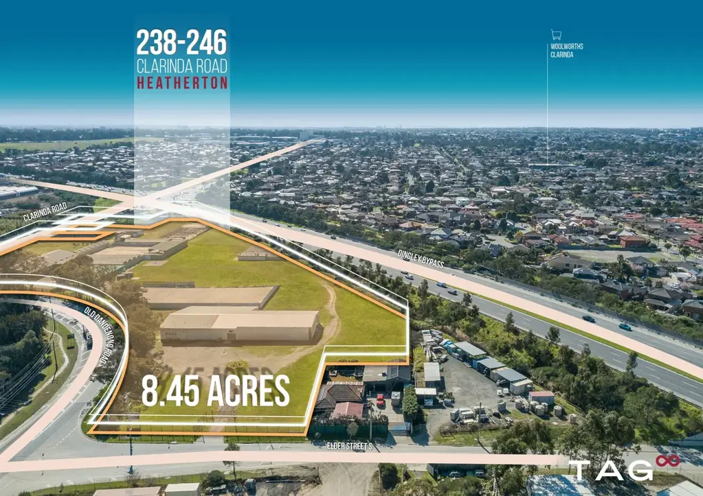 Heatherton  High-Visibility 8 Acres | Triple Frontage Site in Heatherton’s Industrial Precinct