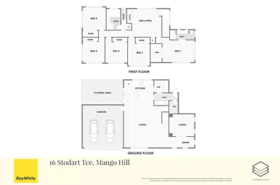 16 Stodart Terrace, Mango Hill, QLD 4509, 5房, 2浴, House