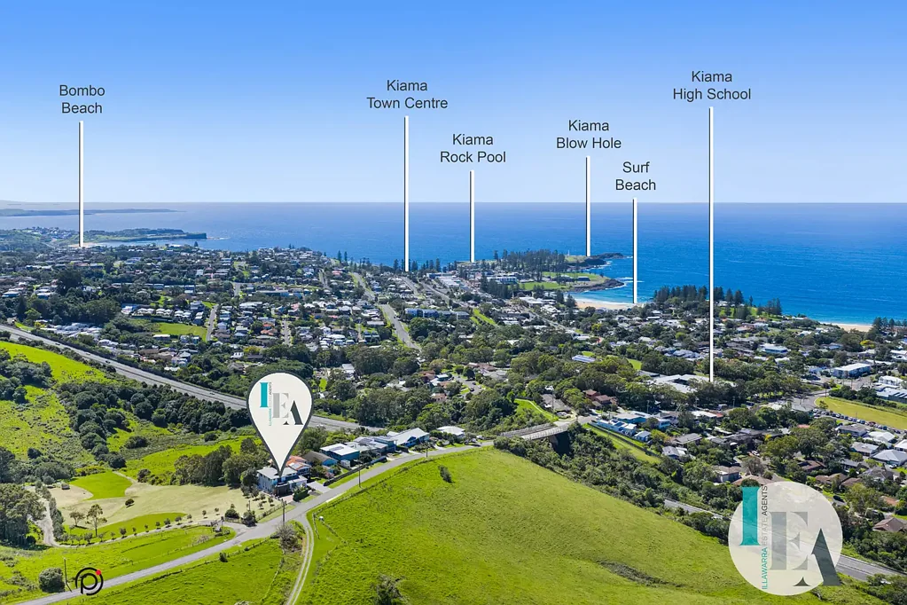 Kiama 5房  Top of the town - each window presents a picture perfect view!