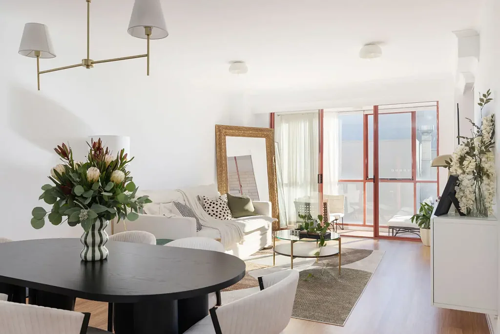 North-facing home with sunroom, balcony, resort facilities
