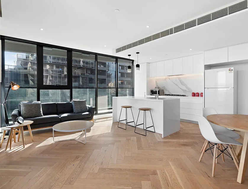 603/77 Queens Road, Melbourne, Melbourne CBD, 3 Bedrooms, 2 Bathrooms, Apartment