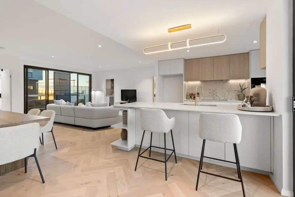 Subiaco 3 Bedroom Halcyon Apartments Now Complete and Ready to Move In.