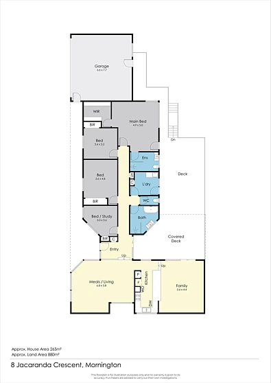 8 Jacaranda Crescent, Mornington, VIC 3931, 4房, 2浴, House