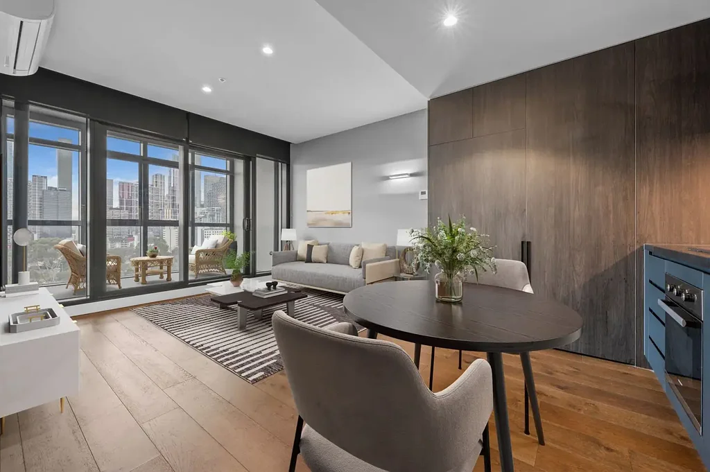 West Melbourne 1Habitaciones Modern One-Bedroom with Exceptional Space & Style