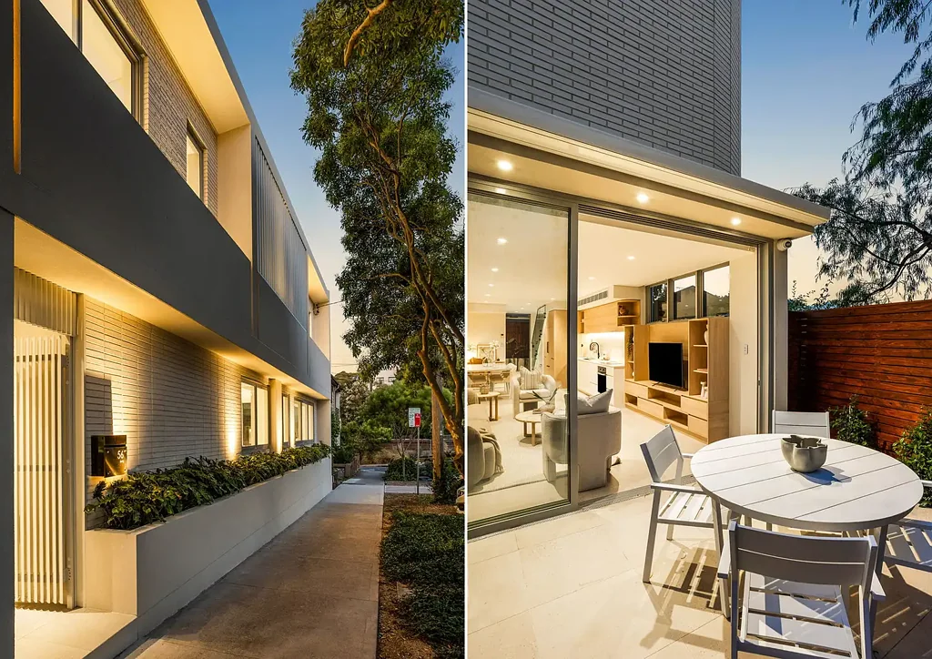 Erskineville 3房 斯堪的纳维亚设计 20米临街面 Miele电器 主卧带浴缸 太阳能电池组 步行至King Street Freestanding light filled masterpiece 20m street frontage