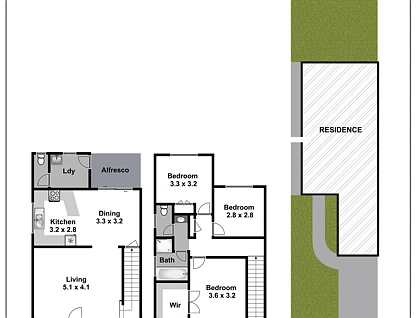 60B Kennington Avenue, Quakers Hill, Outer Western Sydney, 3房, 1浴, Apartment