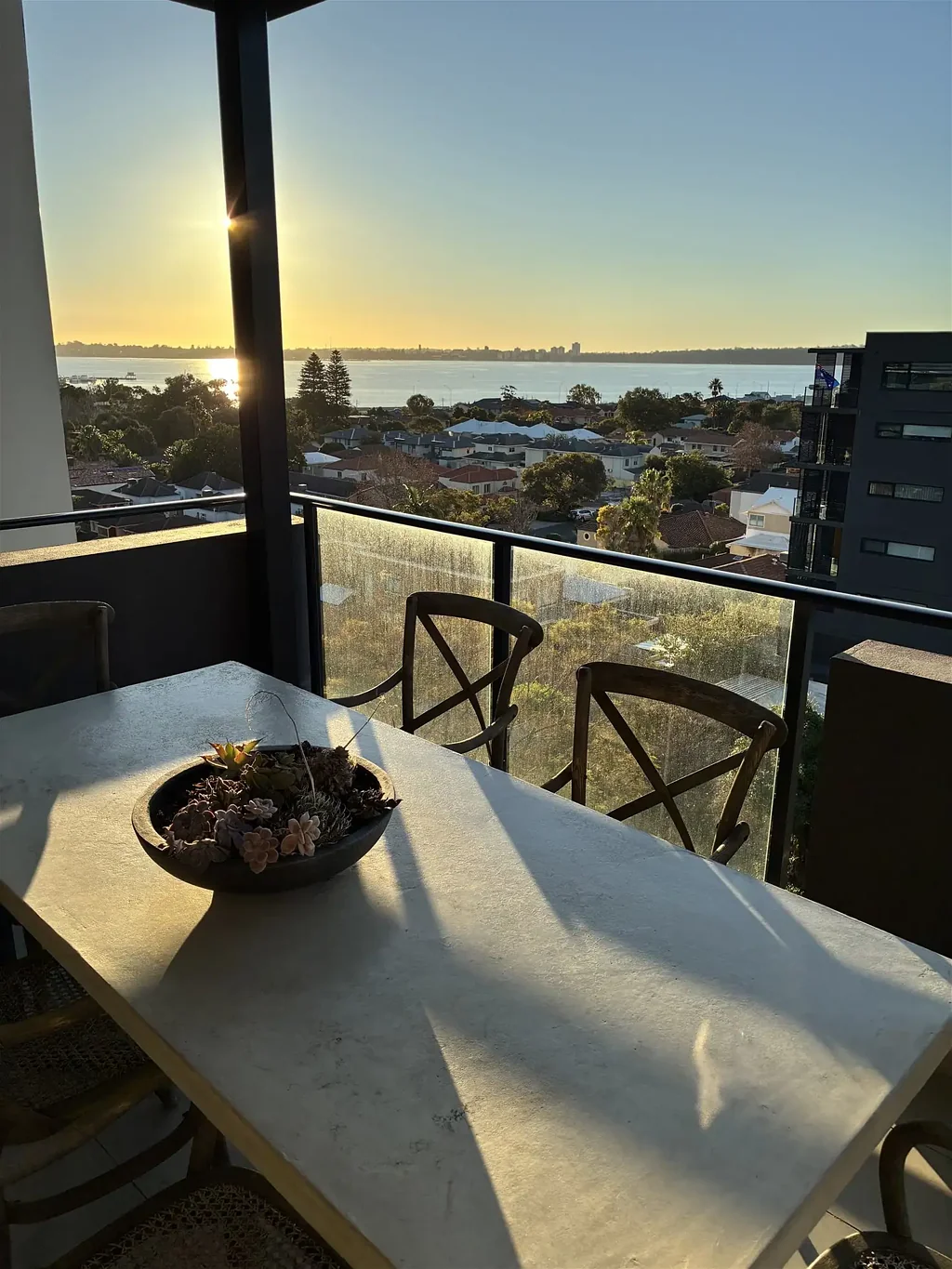 Fully furnished with river views