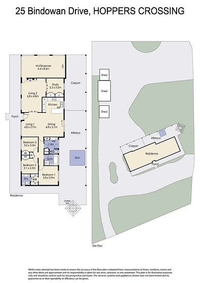 25 Bindowan Drive, Hoppers Crossing, VIC 3029, 4 રૂમ, 2 બાથરૂમ, House