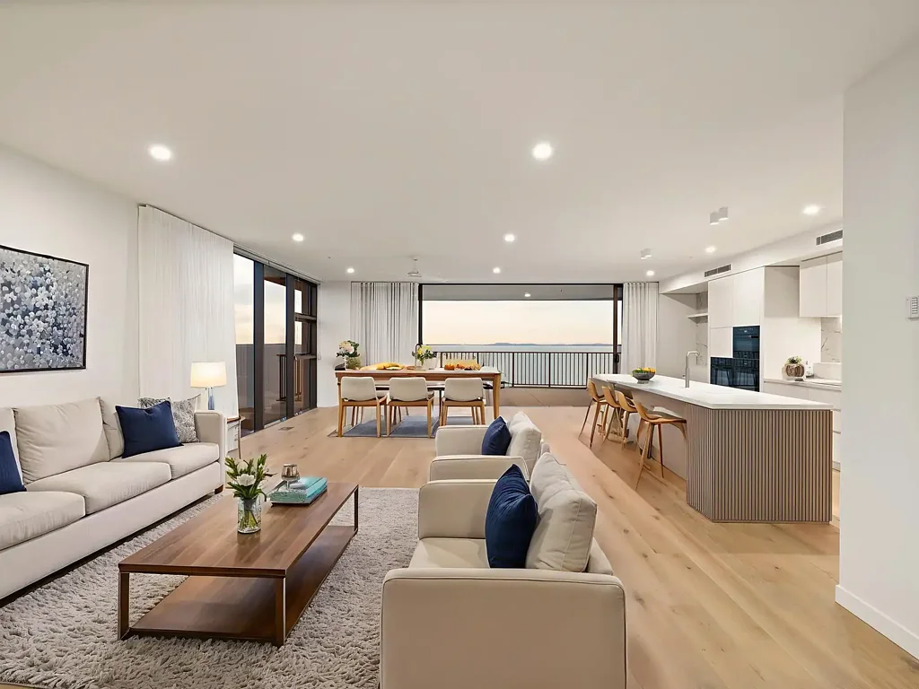 Woody Point 4 Bedroom Pristine Waterfront Living in the Exclusive Orilla Residences