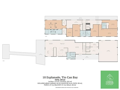 18 Esplanade, Tin Can Bay, QLD 4580, 4 Schlafzimmer, 5 Badezimmer, House