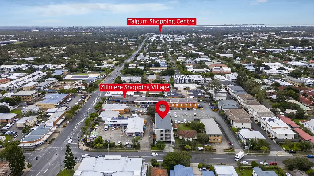 Zillmere 2房 步行便利生活 开放式设计 阳台休闲空间 主卧套间浴室 安保停车场 公园体育近邻 火车站公交便捷 SPACIOUS MODERN UNIT - FANTASTIC LOCATION