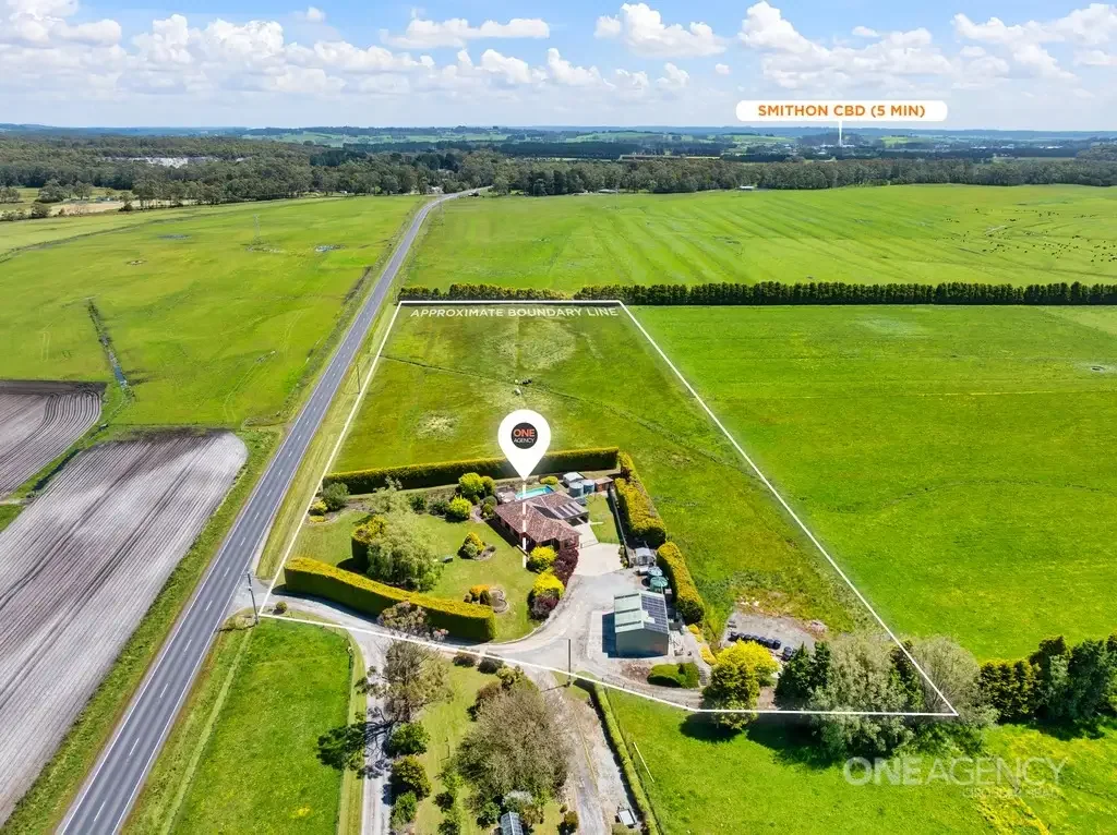 Smithton 4Kwarto Spacious Family Home on 8 Acres on the Fringe of Smithton