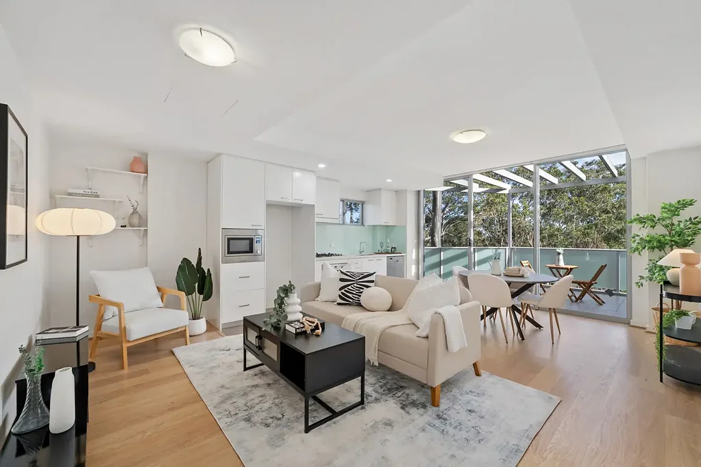 Turramurra 1ห้องนอน Sunlit Sanctuary with Leafy Views & Ultimate Convenience