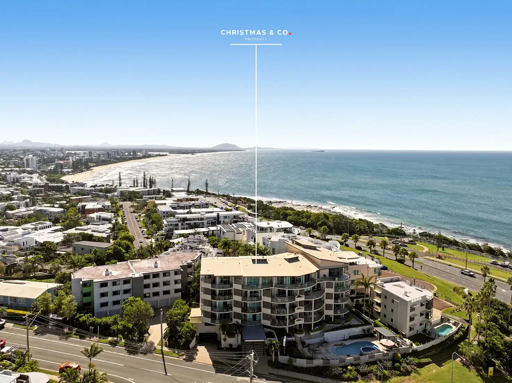 Alexandra Headland 2침실 Elevated Coastal Living with Panoramic Ocean & Hinterland Views