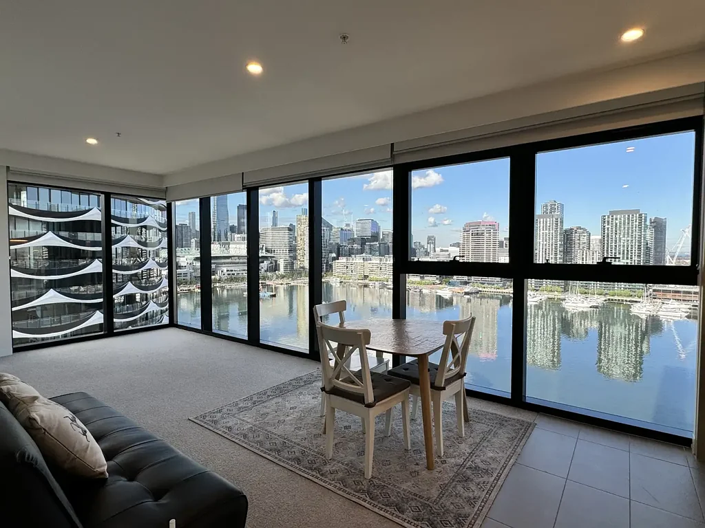 Furnished Waterfront Living Apartment with 1 car parking