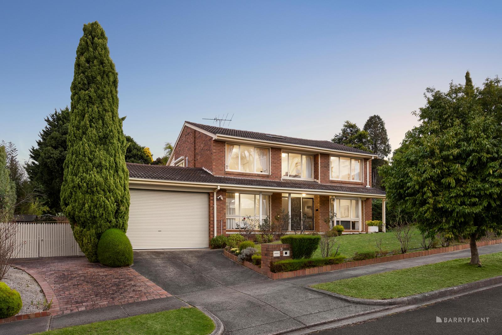 3 BRENTVALE CT, DONCASTER VIC 3108, 0 રૂમ, 0 બાથરૂમ, House