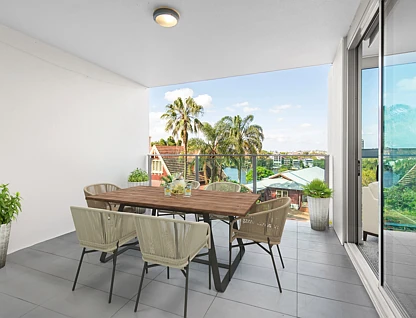 308/18 Thorn Street, Kangaroo Point, Brisbane - Eastern Region, 2 rūma, 2 rūma horoi, Apartment