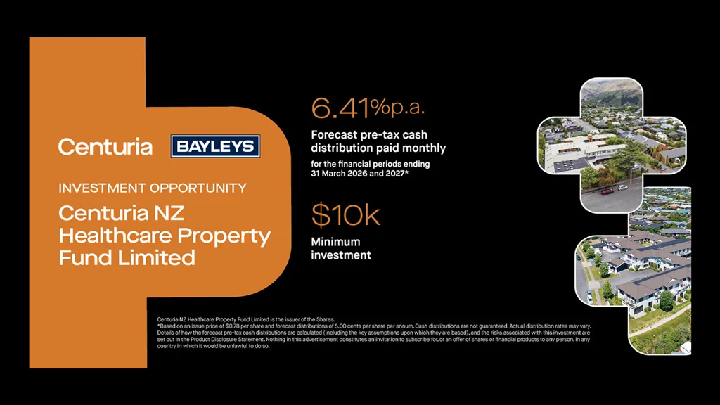 Pukekohe New Centuria Investment Opportunity $10k Minimum