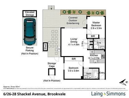 6/26-28 Shackel Avenue, Brookvale, Northern Beaches, 2部屋, 2バスルーム, Apartment