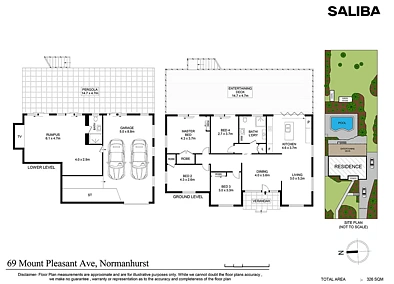 69 Mount Pleasant Avenue, Normanhurst, NSW 2076, 4房, 2浴, House