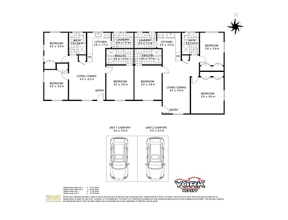 1&2 / 29 McFarlane Street, Wilsonton, Toowoomba, 6 غرف, 4 حمامات, Apartment