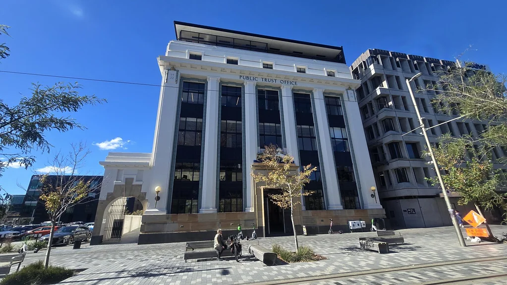 Christchurch Central Character Offices Beside the River