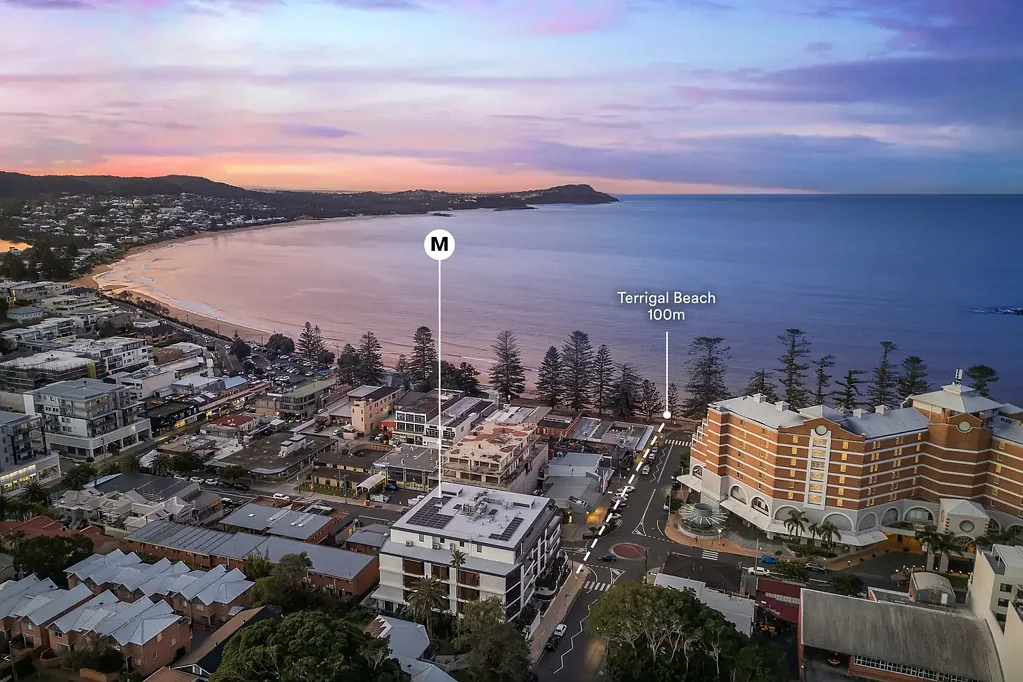 Terrigal 3房  Near new luxury apartment in a blue-chip Terrigal Beach position