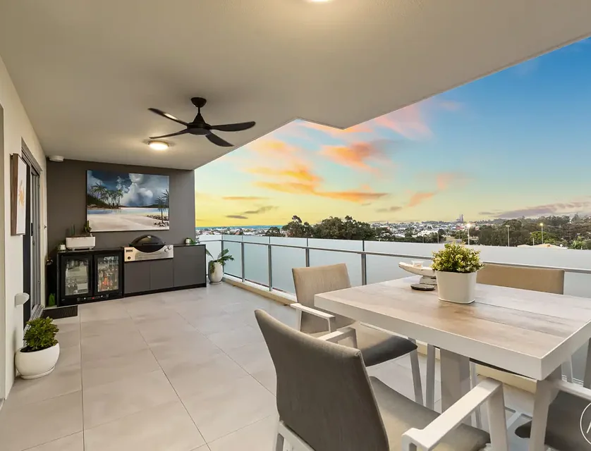 605/152 Middle Street, Cleveland, Redland City Region, 3房, 2浴, Apartment