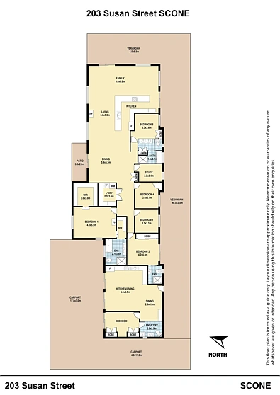 203 Susan Street, Scone, NSW 2337, 6房, 4浴, House