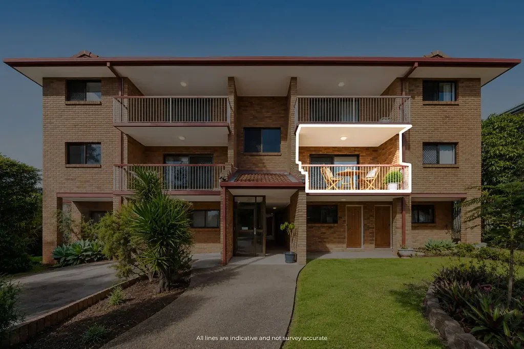 Clayfield 2બેડરૂમ Contemporary Comfort in a Tightly Held Clayfield Address