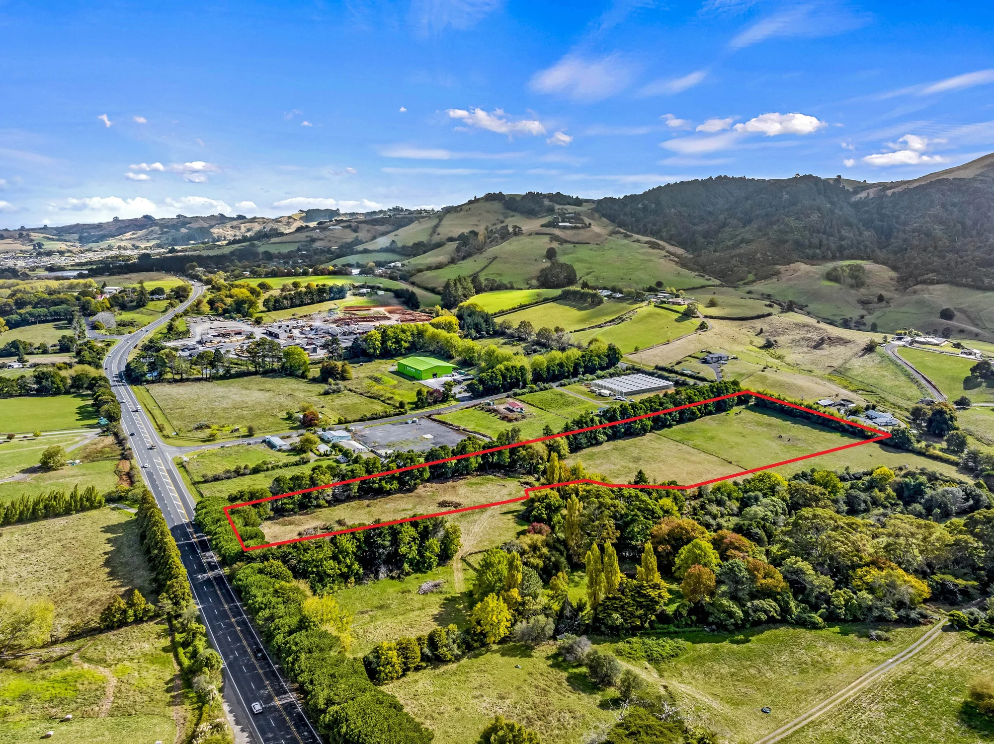 Pokeno High profile position on State Highway 2